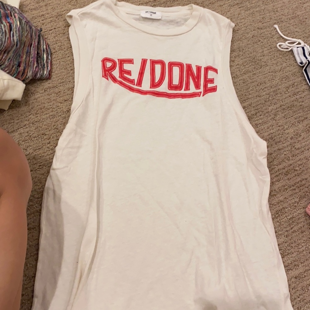 Re/done tank top!!!!